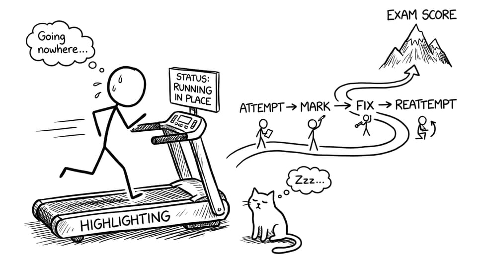 Treadmill vs path to Exam Score