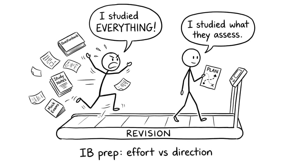 Effort vs direction in IB prep