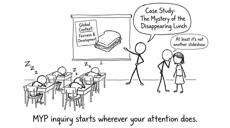 A funny MYP case study comic