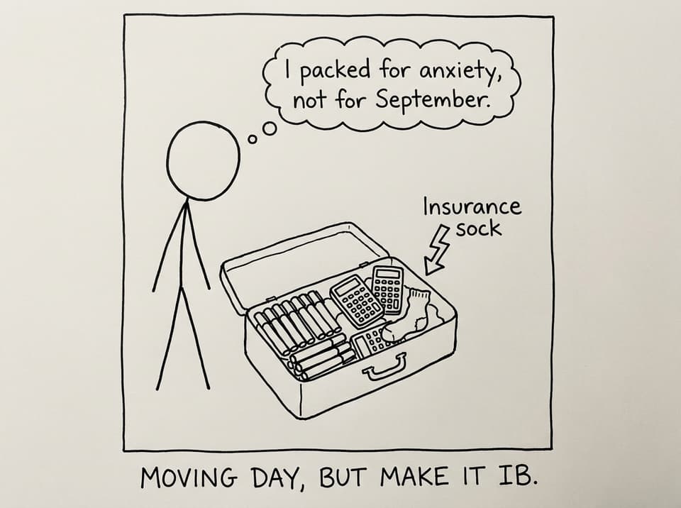 Packing anxiety comic