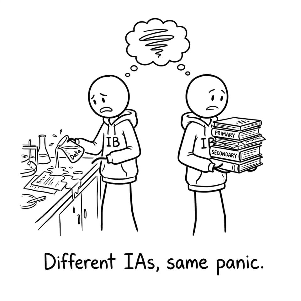 Different IAs, same panic