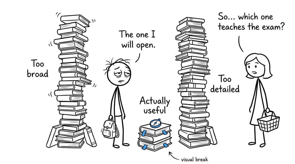 Comic about choosing a useful history study guide