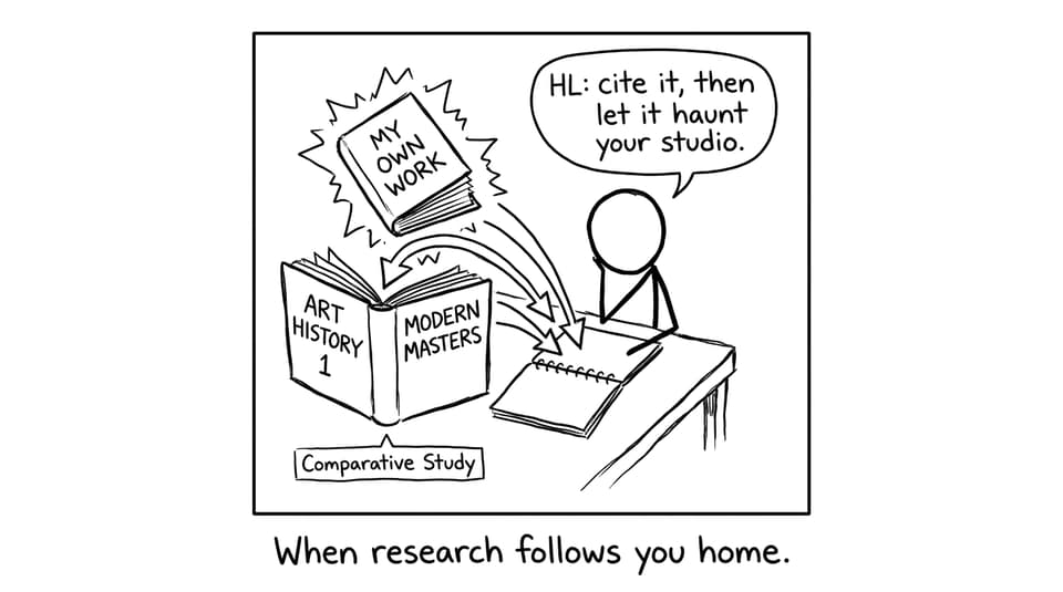 Comparative study follows you home joke