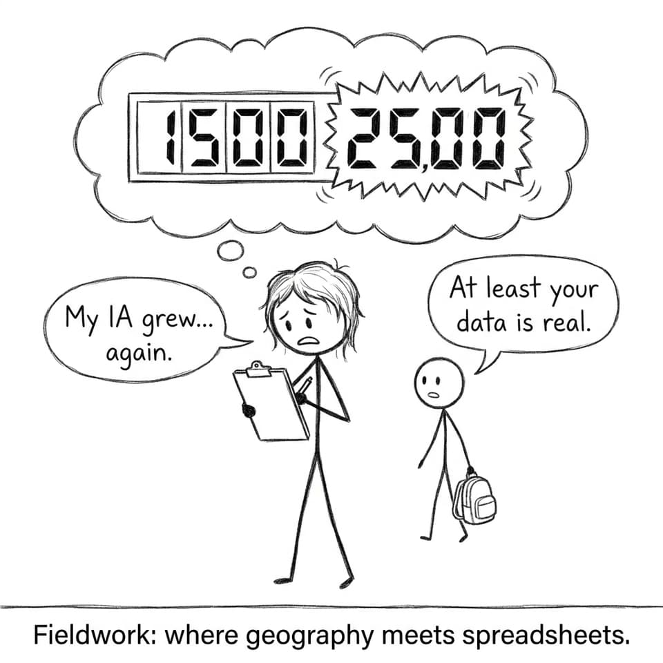 Fieldwork word count panic