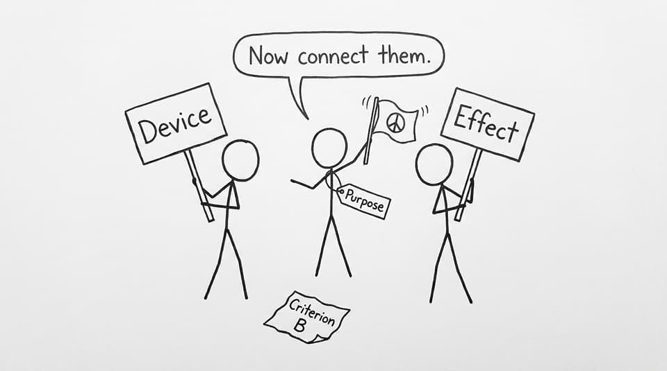 Device Effect Purpose mediation