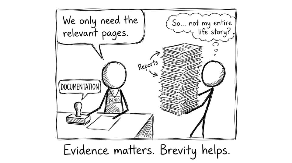 Evidence matters. Brevity helps.