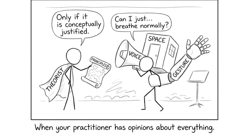 Comic: Theorist has opinions about everything