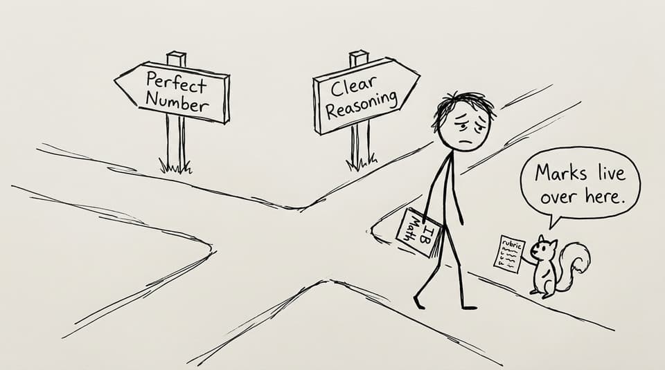 Two paths: perfect number vs clear reasoning