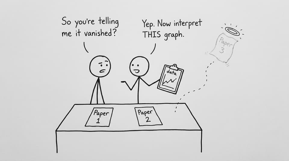 Comic about Paper 3 disappearing