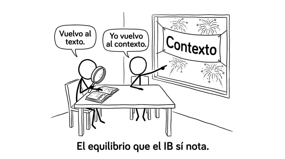 El equilibrio que el IB sí nota.