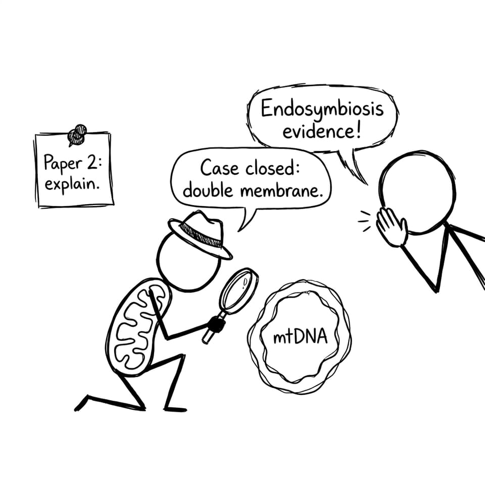 Endosymbiosis evidence case closed