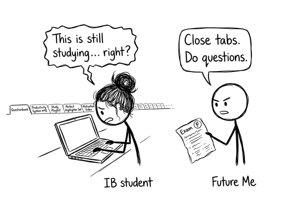 Comic about too many tabs