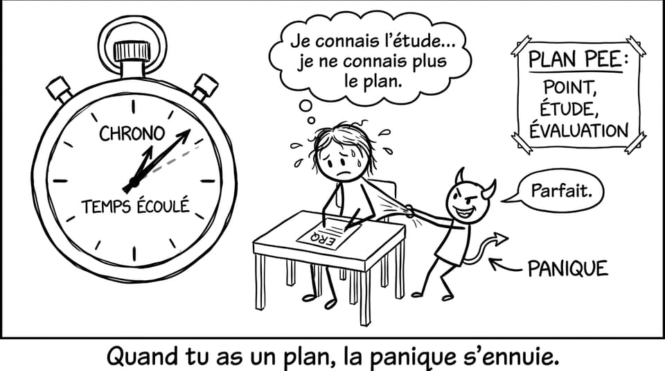 Comic: la panique et le plan