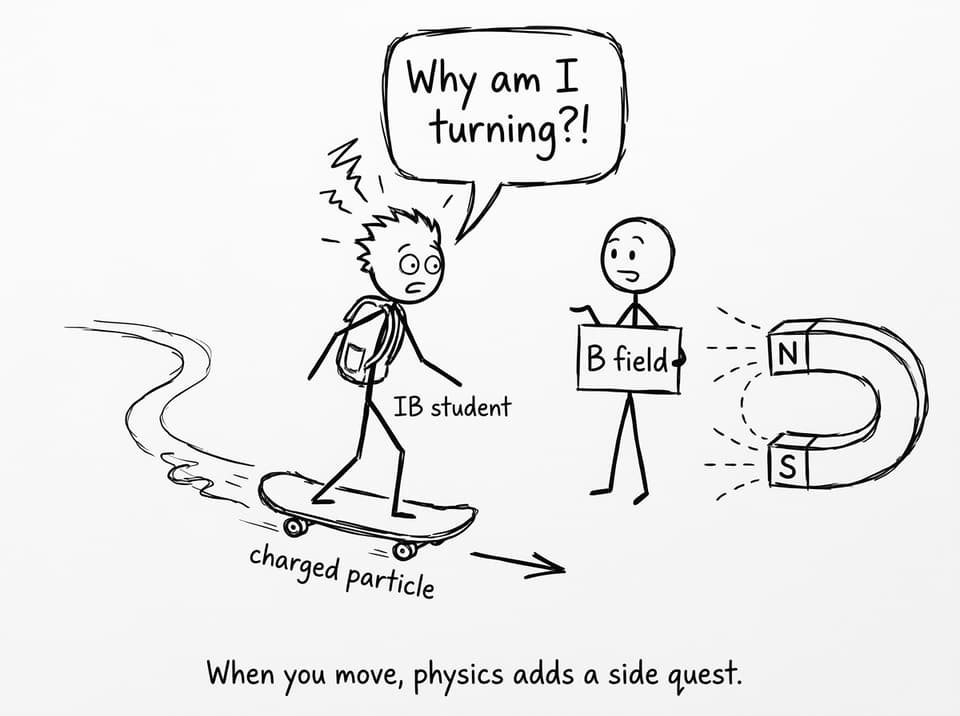 Charged particle skateboard side quest