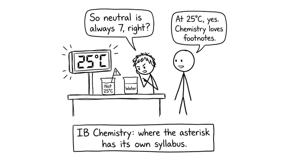 Neutral at 25°C comic