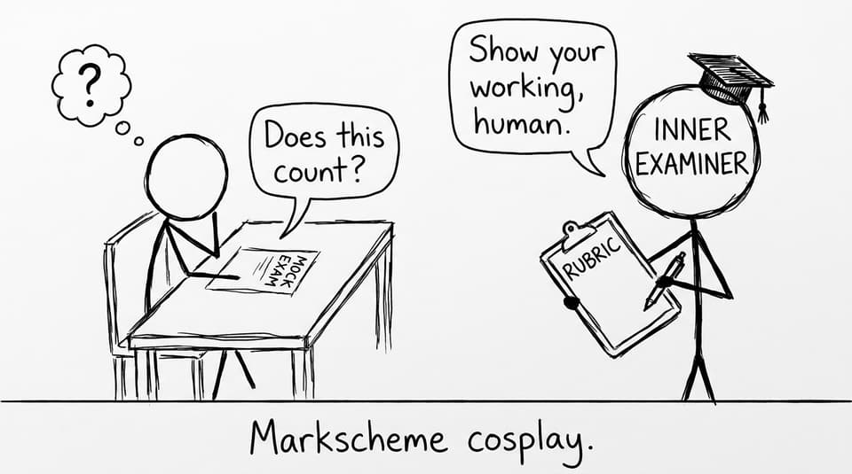 The "inner examiner" with a rubric
