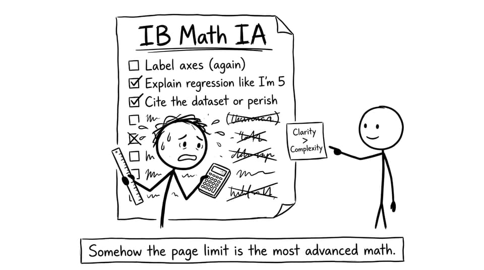 A student vs the IA to-do list