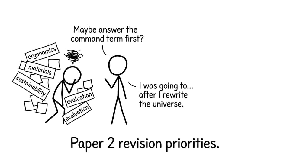 Paper 2 revision priorities