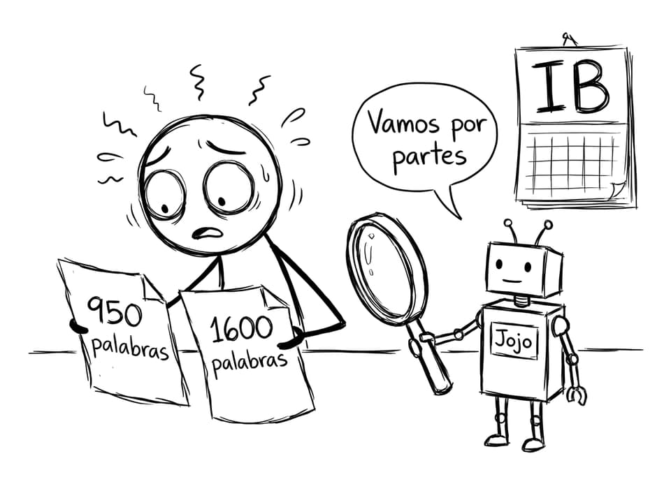 Jojo ayuda con plazos de TOK