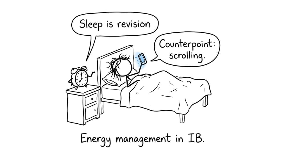 Sleep vs scrolling XKCD comic