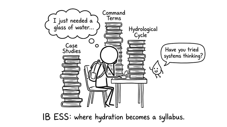IB ESS: where hydration becomes a syllabus