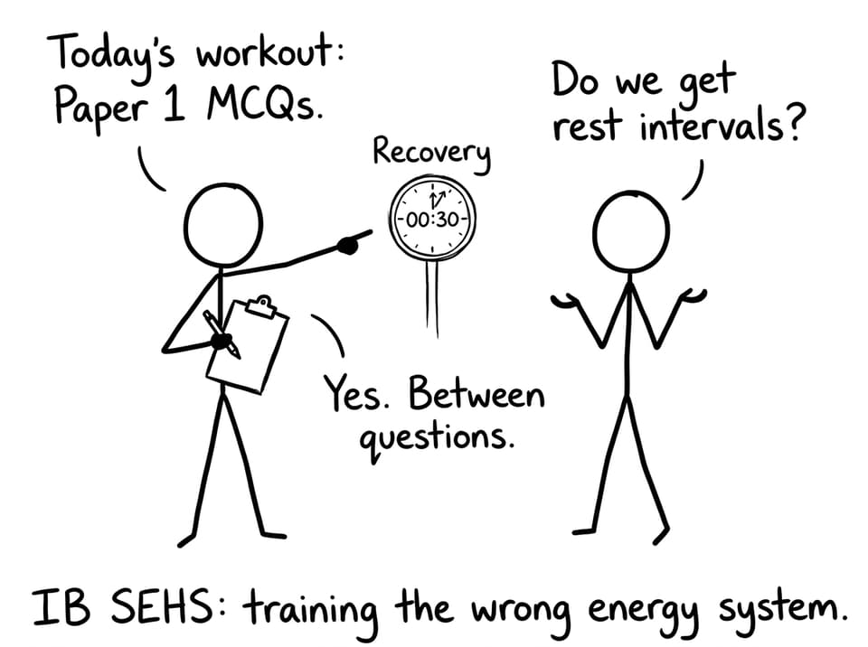 IB SEHS: training the wrong energy system.