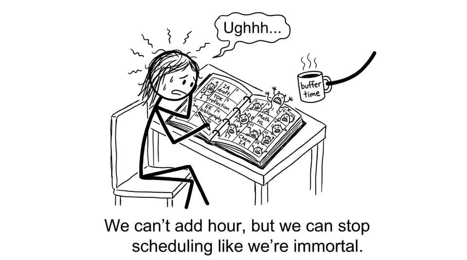 A planner gremlin outbreak, IB edition