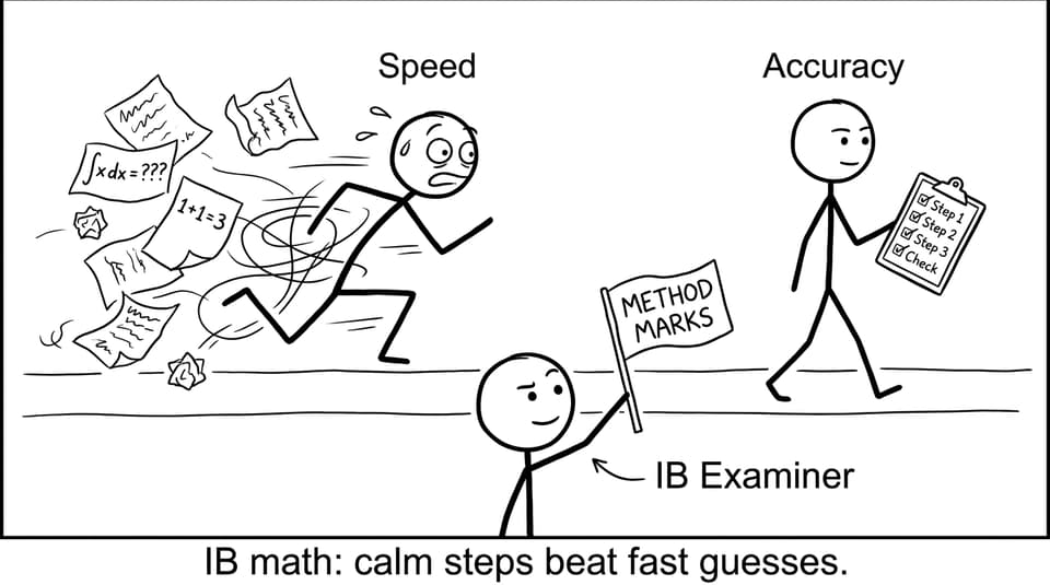 Speed vs accuracy with method marks