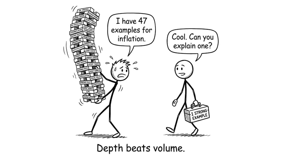 Depth beats volume comic break
