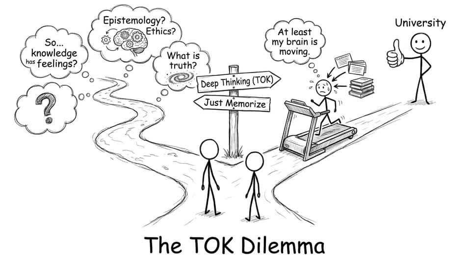Funny TOK vs memorize comic