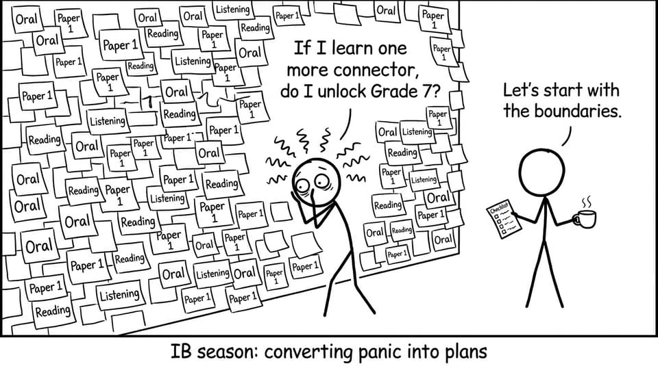 IB season: converting panic into plans