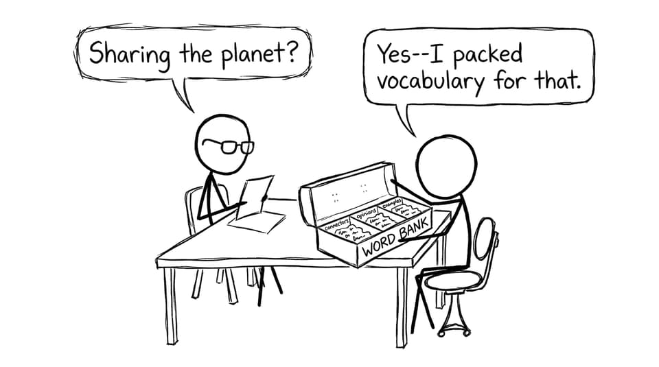 XKCD comic about oral exam toolbox