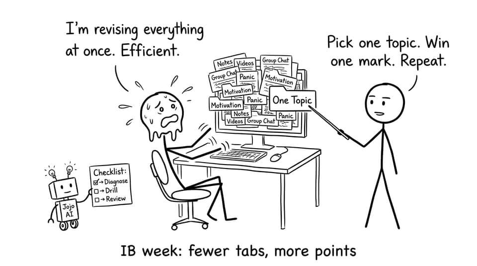 IB week: fewer tabs, more points