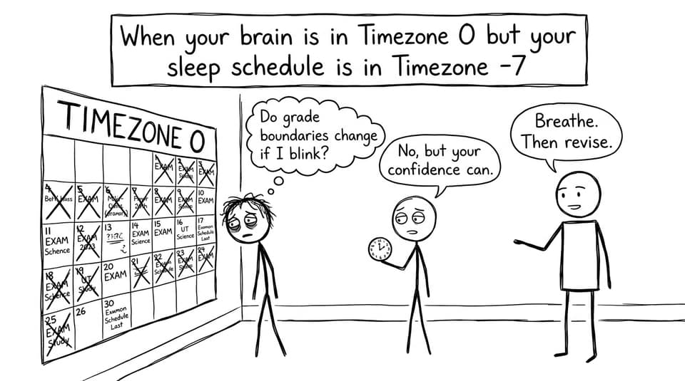 When your brain is in Timezone 0