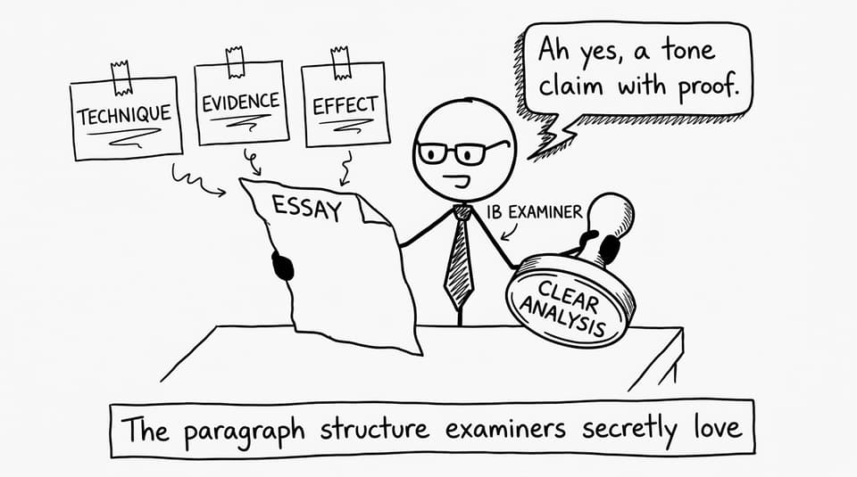 The paragraph structure examiners secretly love