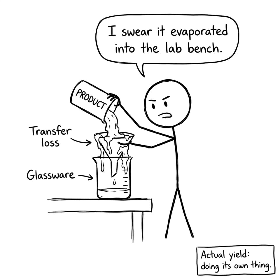 Glassware eats your product