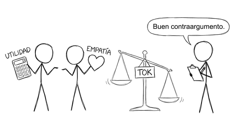 Utilidad vs empatía con examinador TOK
