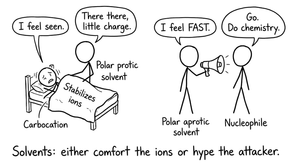 Solvent comfort vs hype comic