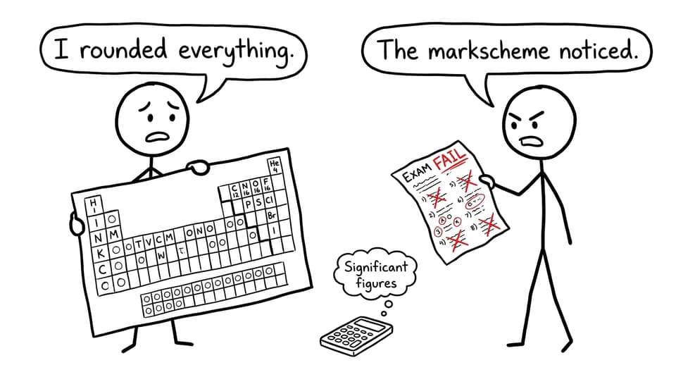 Rounding mistake comic relief
