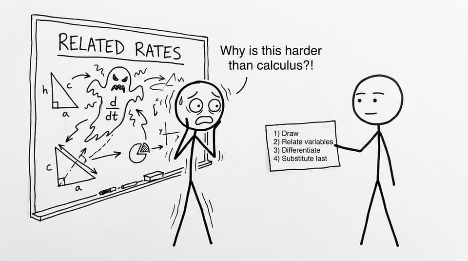 XKCD comic: related rates feels like a horror poster