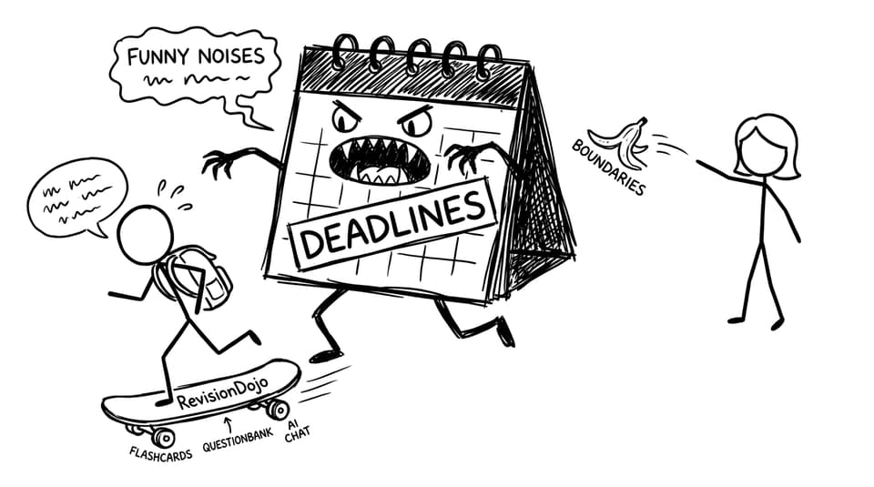 Deadline monster vs RevisionDojo skateboard