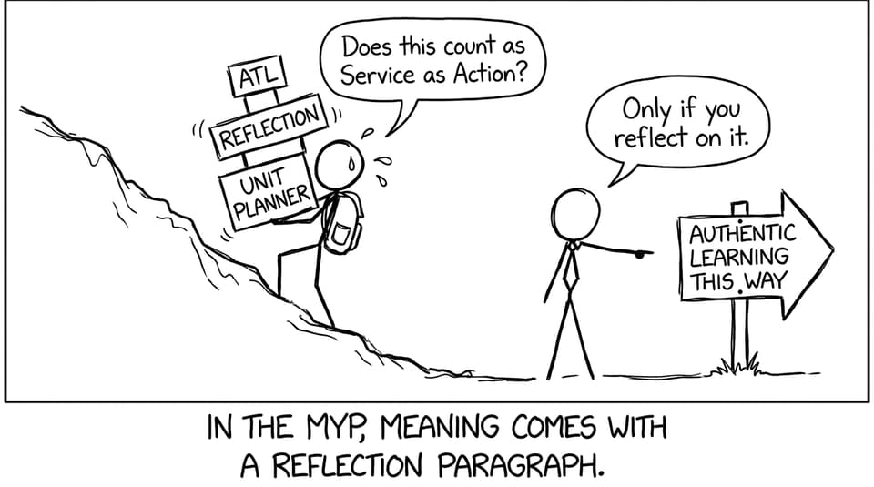 Service as Action reflection joke