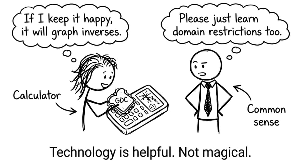 Calculator is not magic comic
