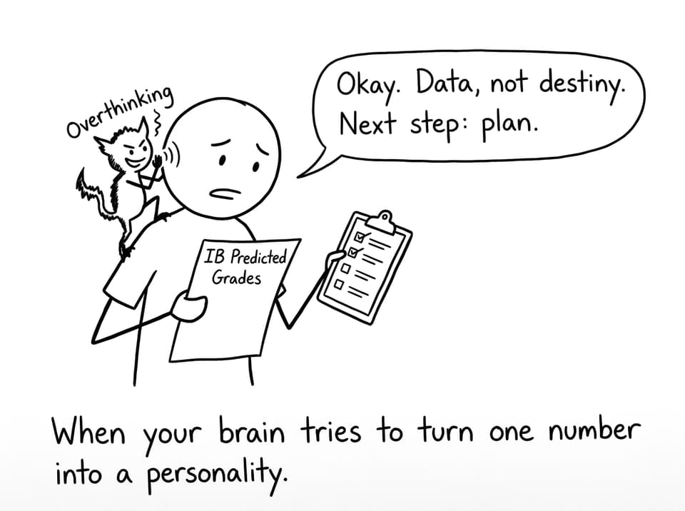 When your brain tries to turn one number into a personality.