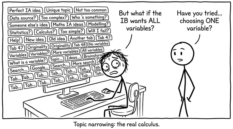Student drowning in IA tabs