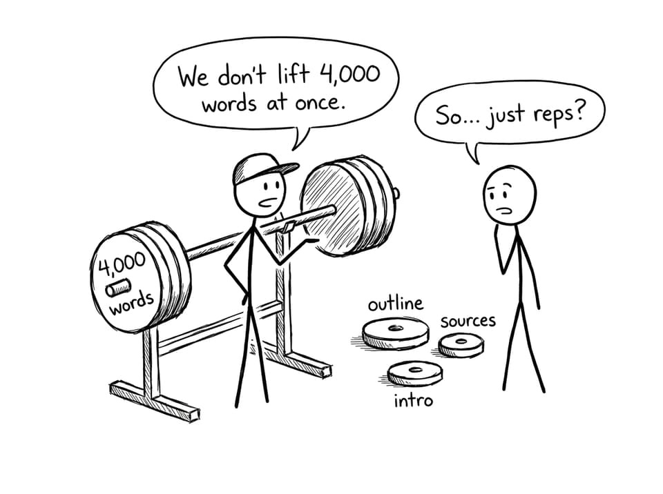 Gym analogy for breaking down the EE