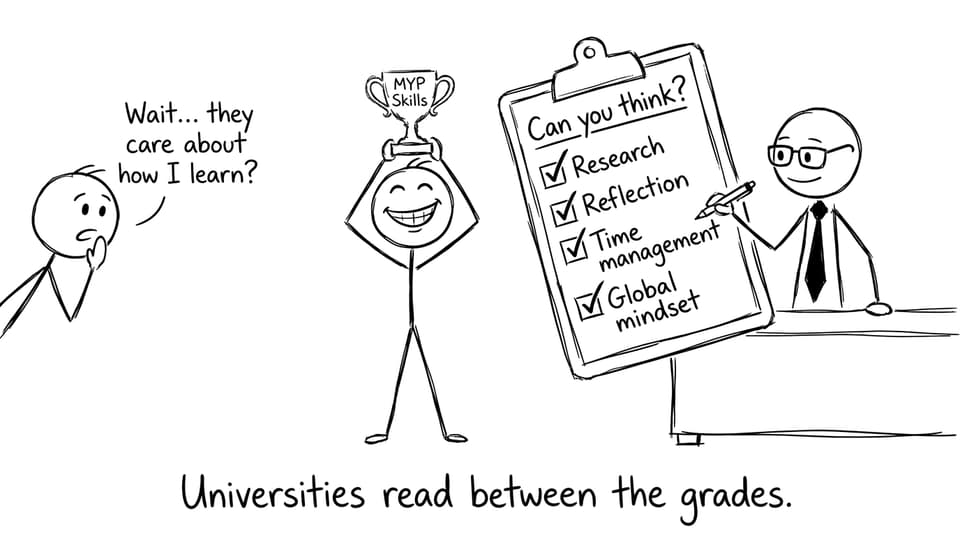 Universities read between the grades.