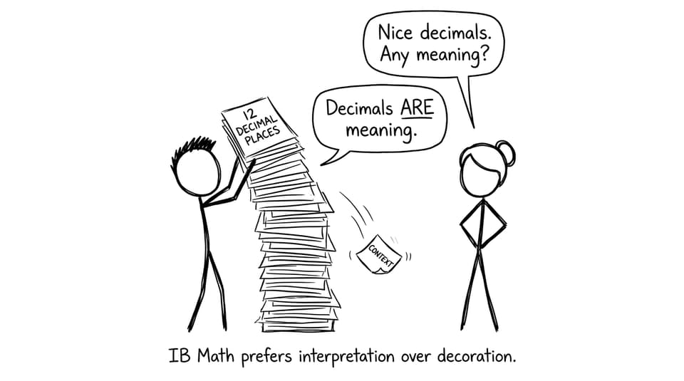 Decimals tower vs meaning