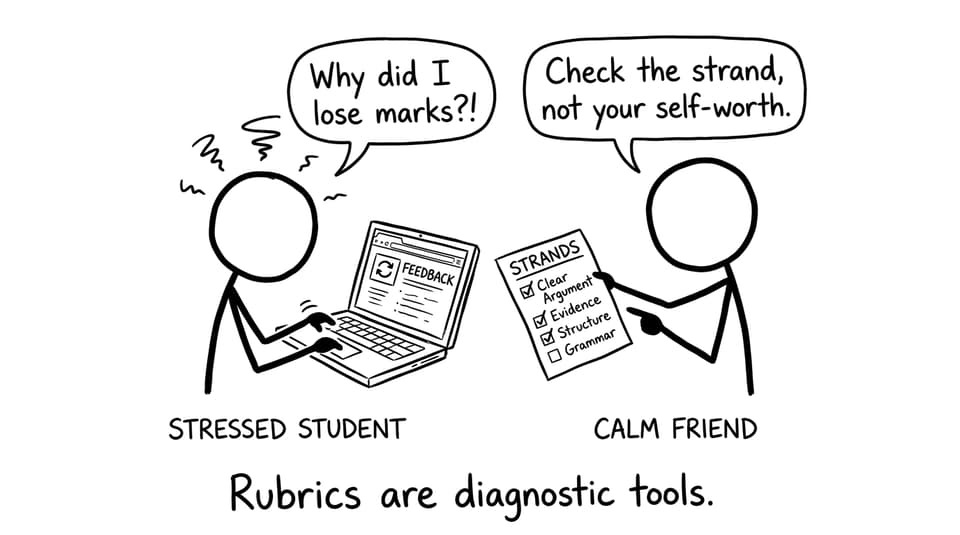 Feedback strand joke