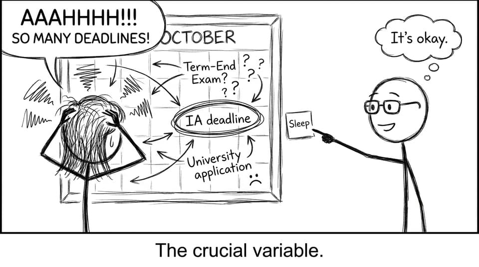 Calendar chaos during exams